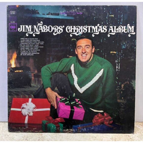 Jim Nabors Christmas Album Vinyl LP Columbia CS 9531 12 Songs - Picture 4 of 6